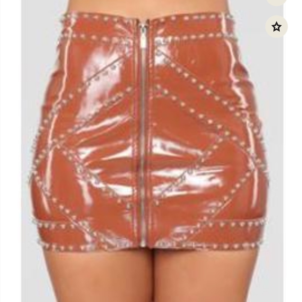 Fashion Nova Studded Skirt